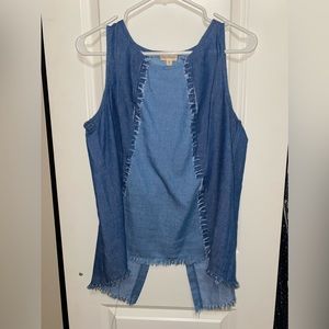 Denim blouse, size L